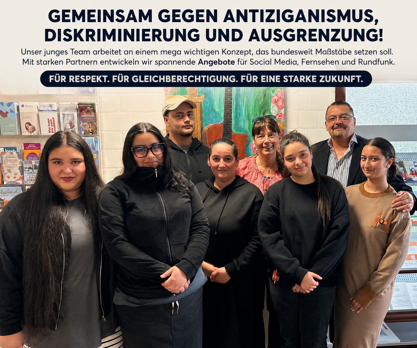 Auftakt eines neuen Projekts gegen Antiziganismus und Diskriminierung